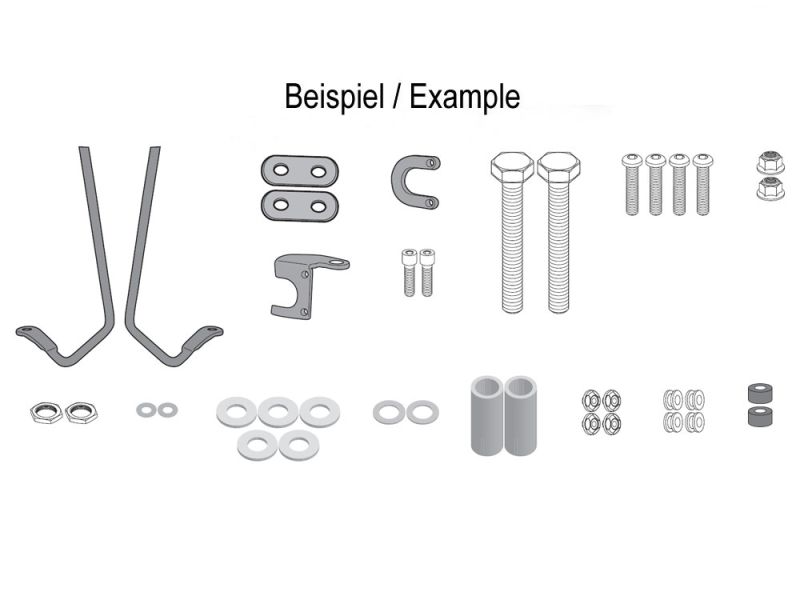 GIVI Assembly Kit for Windscreen Moto Guzzi V9 Roamer / V9 Bobber (2016-)