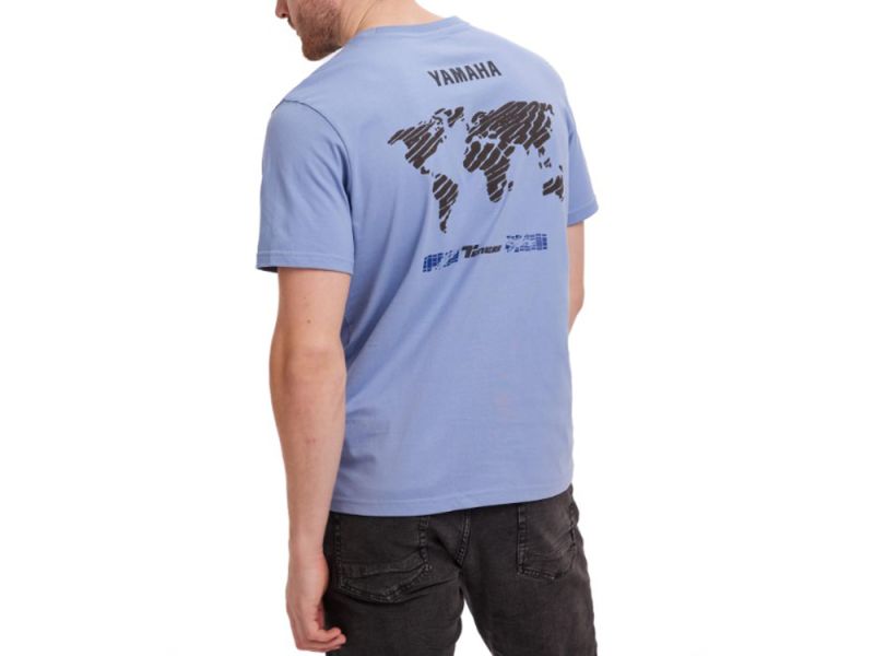 Yamaha Adventure T-Shirt (Blau/Braun)