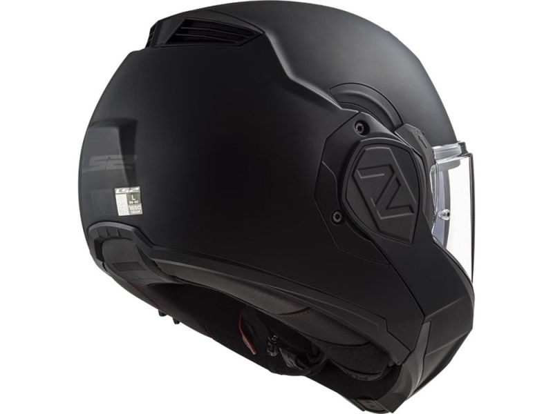 LS2 FF906 Capacete Advant Noir flip-up (preto mate)