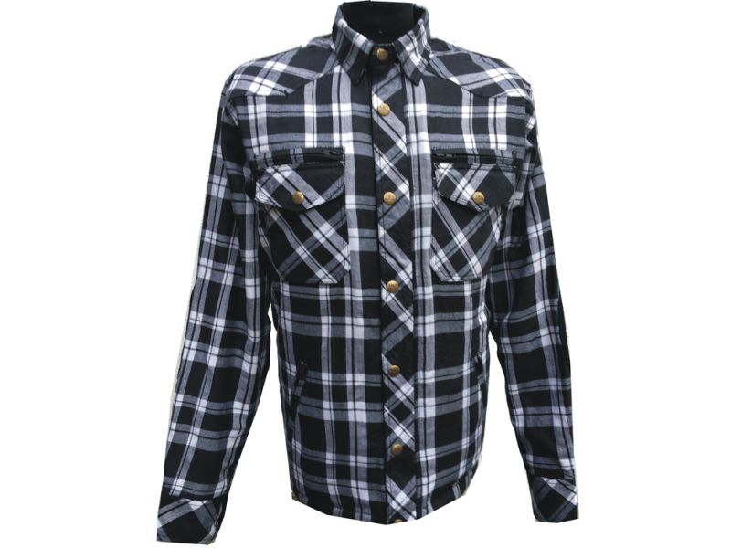 Bores Lumber Jack Shirt (com tecido aramida | preto)