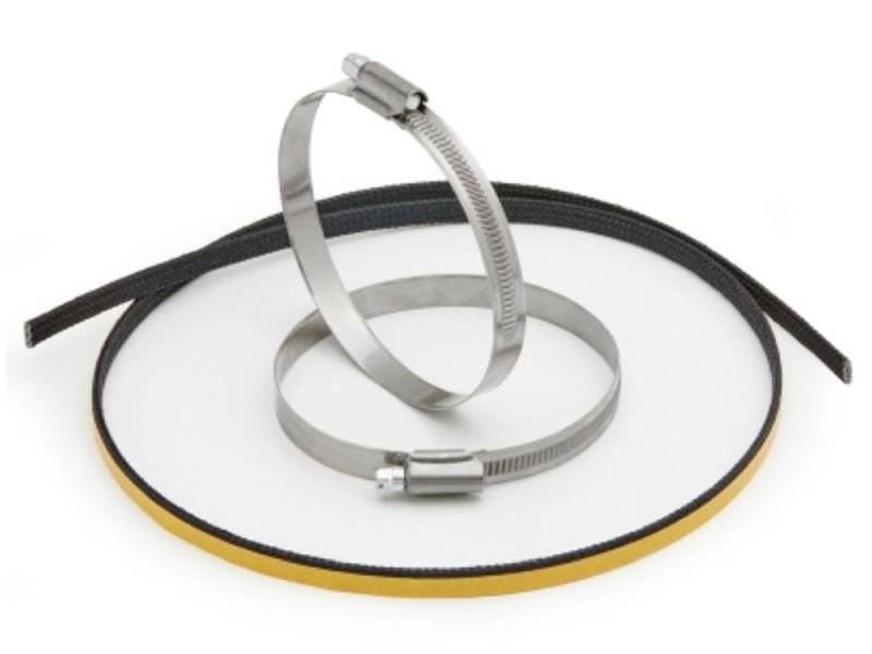 GIVI S290 Kit de cinta de aço inoxidável (para diâmetro 80-100mm)