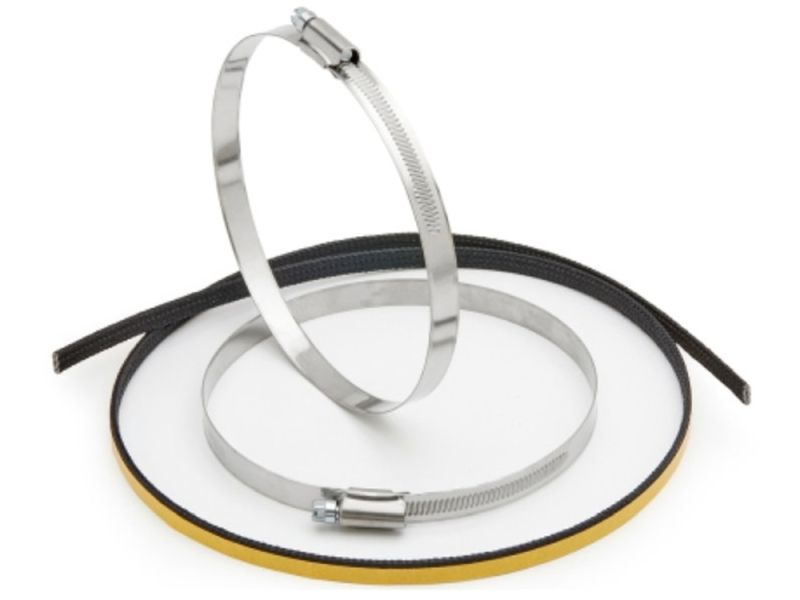 GIVI S290 Kit de cinta de aço inoxidável (para diâmetro 120-140mm)