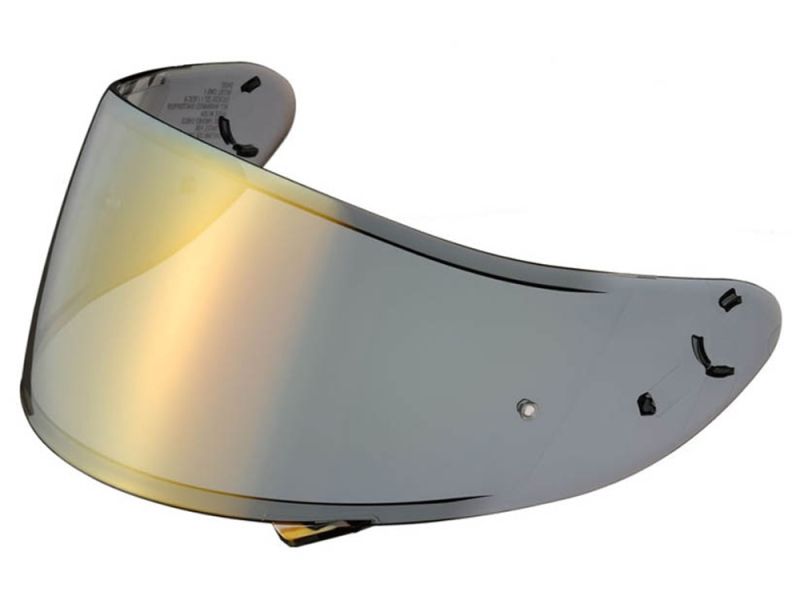 Visor Shoei CWR-1 dourado espelhado para NXR/X-Spirit 3