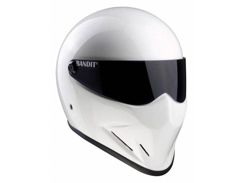 Capacete de motocicleta Bandit Crystal (sem ECE | branco)