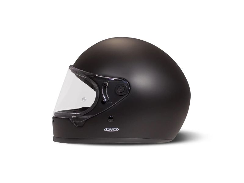 DMD Rivale Matt Black Motorrradhelm (Schwarzmatt)