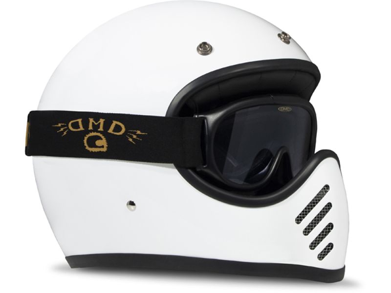 DMD Óculos de motocicleta fantasma (pretos / (muito coloridos)