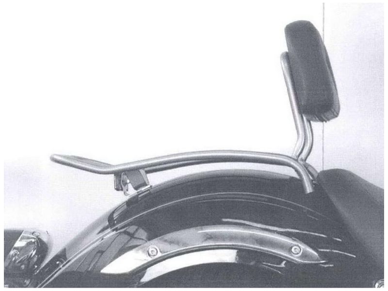 Hepco & Becker Solorack com encosto Yamaha XVS 125 / 250 DragStar (2001-2004)