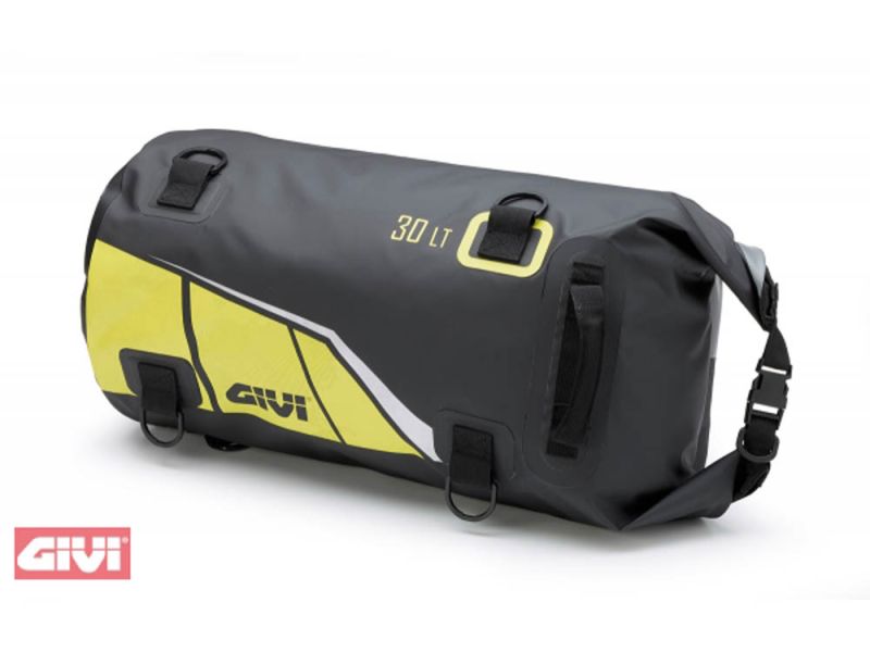 GIVI Rolo de Bagagem Easy Bag WaterpROOF (30 litros / preto / amarelo)