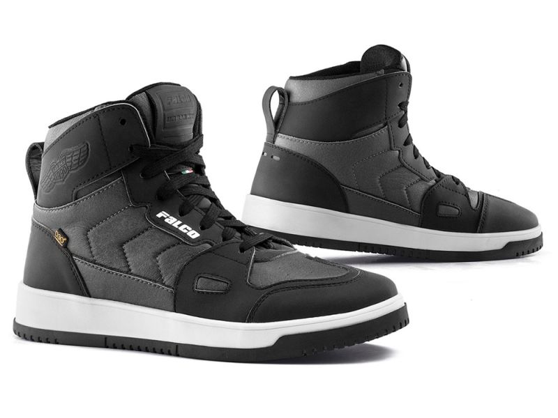 Falco Harlem Motorradstiefel Herren (grau/schwarz)