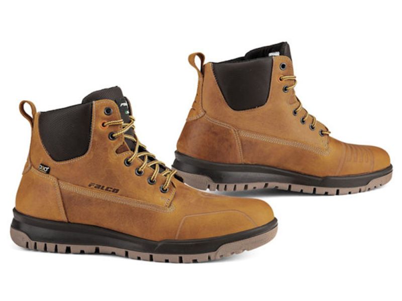 Falco Patrol Motorradschuhe Herren (hellbraun)