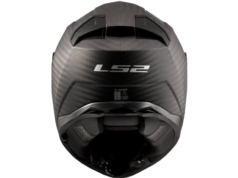 LS2 FF811 Vector II Carbon Motorradhelm (Schwarzmatt/Carbon)
