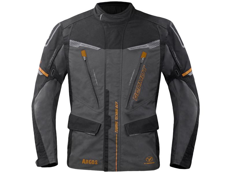 Germot Argos Motorradjacke Herren (anthrazit/schwarz/bronze) 