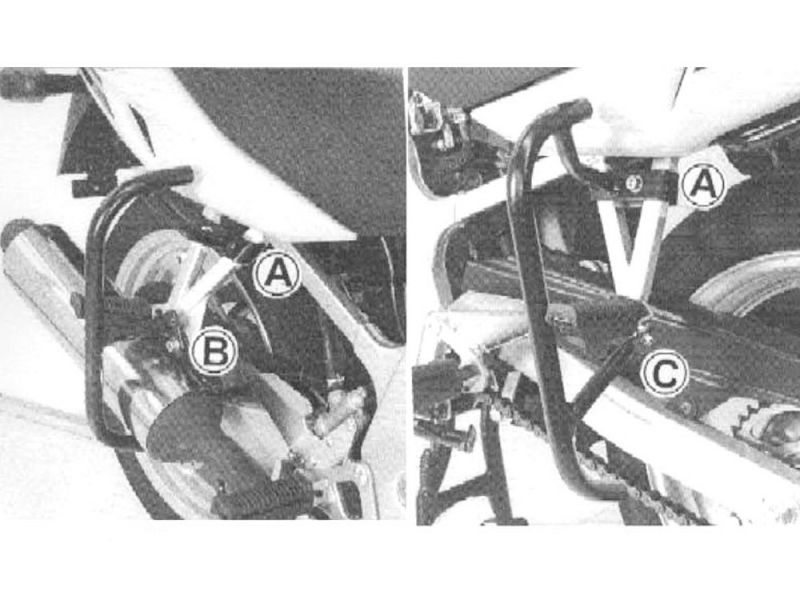 Hepco & Becker Guarda traseira Suzuki GS 500 E (2001-2008)