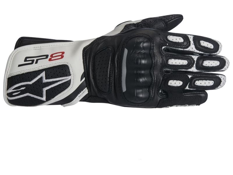 Alpinestars Stella SP V2 luvas de motocicleta mulheres (preto / branco)