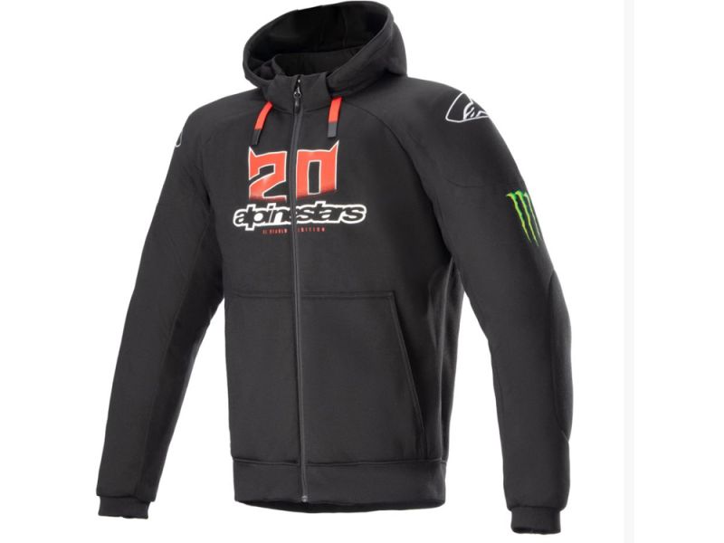 Hoodie Alpin. FQ20 Chrome Ignition Monster Zip