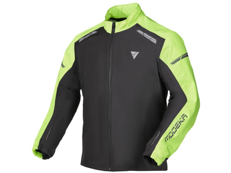 Modeka Hydroflex Regenjacke (Schwarz/Gelb)
