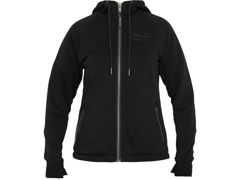John Doe V2 XTM Motorcycle Hoodie Ladies (preto)