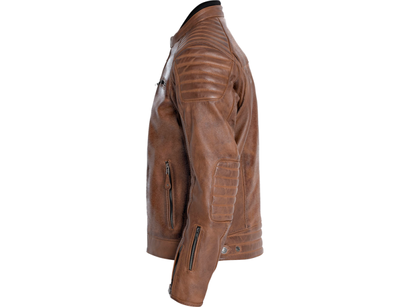 John Doe Storm Motorcycle Jacket Leather Men (castanho)