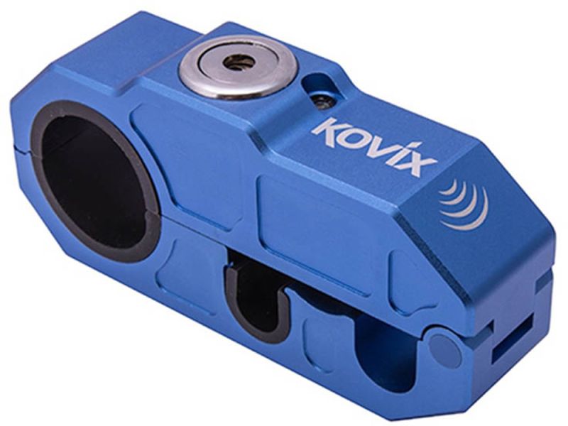 Bloqueio da alavanca do travão Kovix KHL Grip Lock (com alarme | azul)