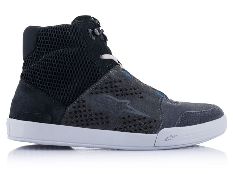 Alpinestars Chrome Air Motorradschuhe Herren (schwarz/grau/blau)