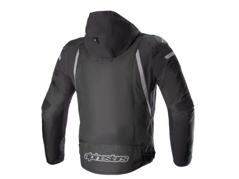Alpinestars Zaca Waterproof Motorcycle Jacket Men (preto / cinzento)