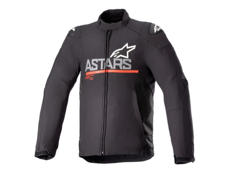 Alpinestars SMX Waterproof Motorradjacke Herren (schwarz/grau/rot)