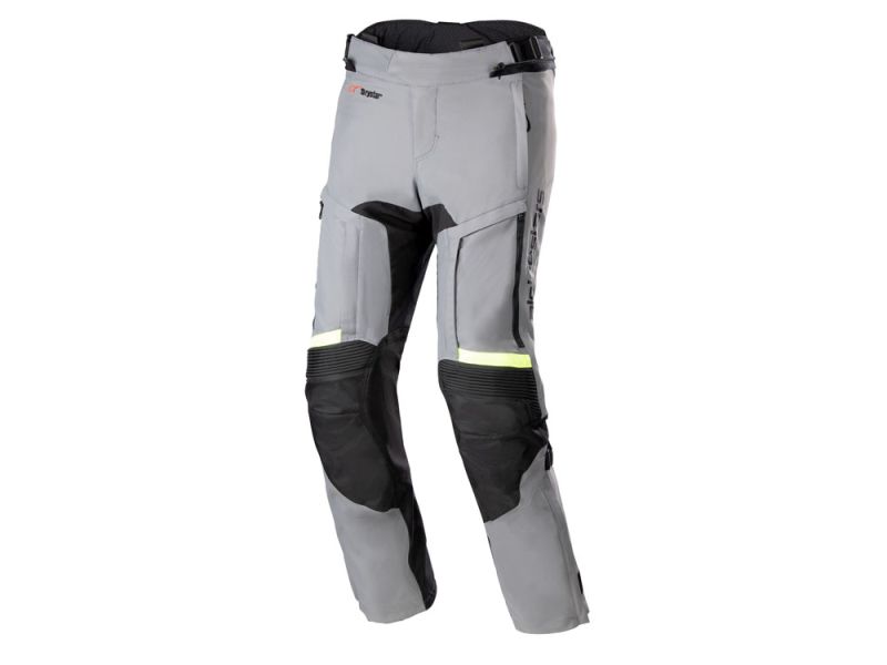 Alpinestars Bogota' Pro Drystar 3 Seasons Motorcycle Pants Men (cinzento / preto / amarelo)