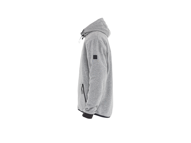 John Doe XTM Hoodie V3 Melange Motorradjacke (Grau)