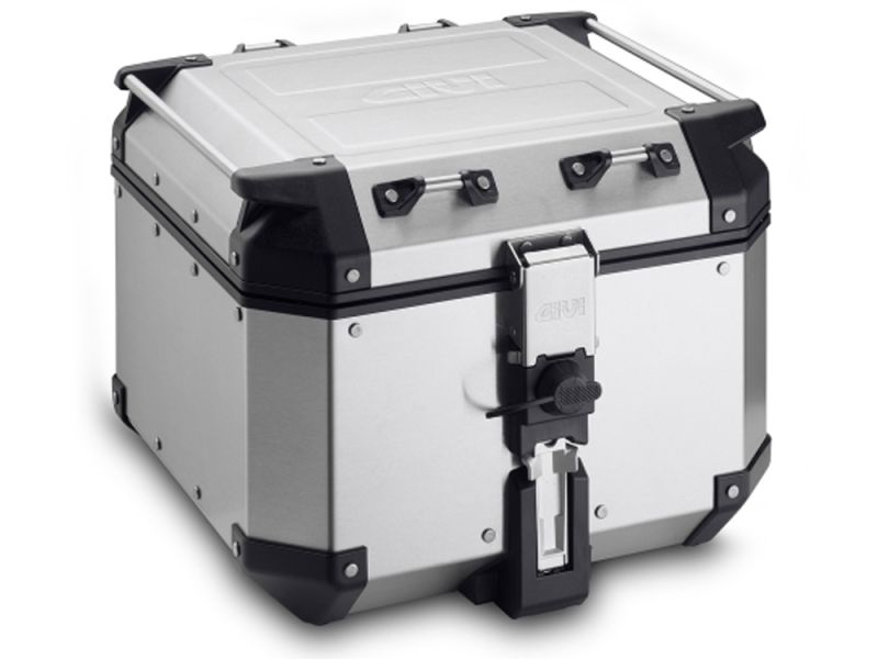 GIVI Trekker Outback OBKN42B Monokey Topcase (prata)