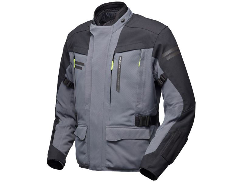 Modeka Paneo LT Motorradjacke (Grau/Schwarz)