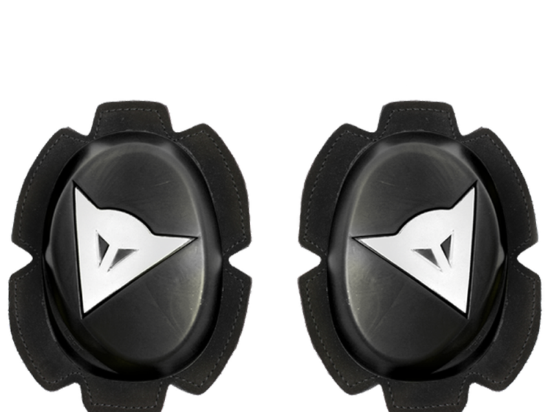 Dainese Pista HD joelho deslizante (preto / branco)