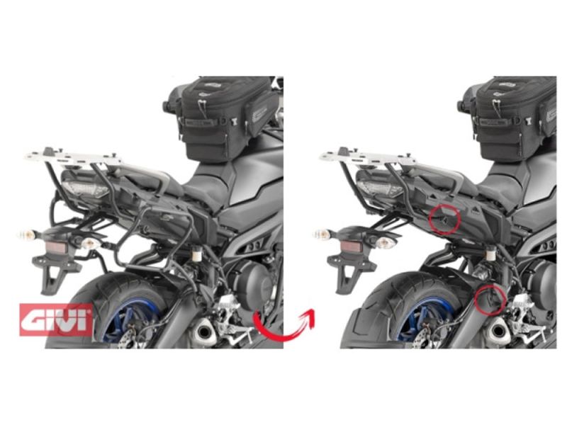 GIVI Cesto de cesto de macaco PLR (destacável) KTM 1050 Aventura (2015-2016) 1090 Aventura (2017-) 1190 Aventura / R (2013-2016) KTM 1290 Super Aventura (2015-2016) 1290 Super Aventura T (2017-) 1290 Super Aventura R (2017-)