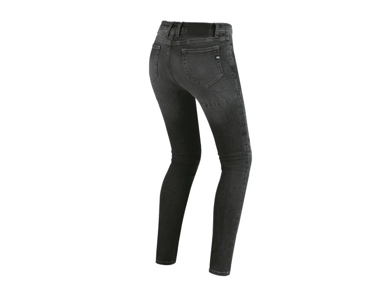 PMJ SKIN21 Skinny motorbike jeans ladies (preto)