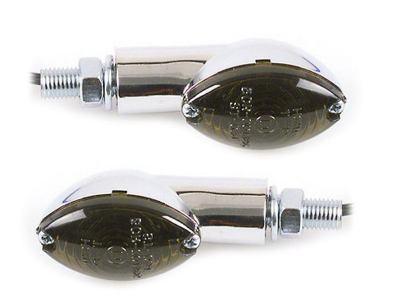 Shin Yo Cateye conjunto indicador curto (cromado | vidro colorido)