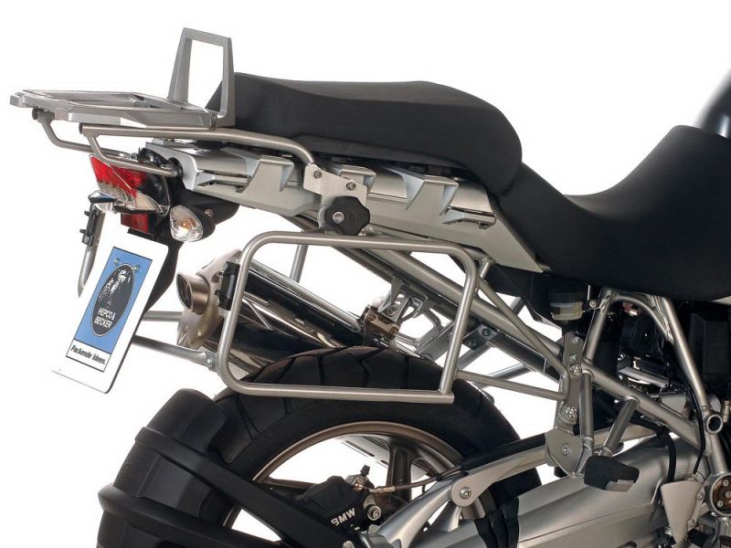 Hepco & Becker Porta-bandejas Lock-It BMW R1200GS (2008-2012 prata)