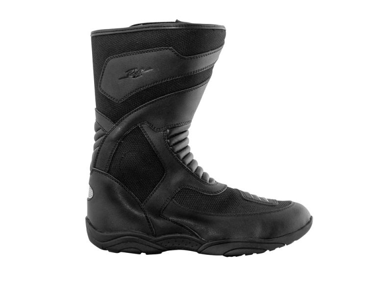 Botas de Motocicleta Hanky com Pontos Enferrujados (pretas)