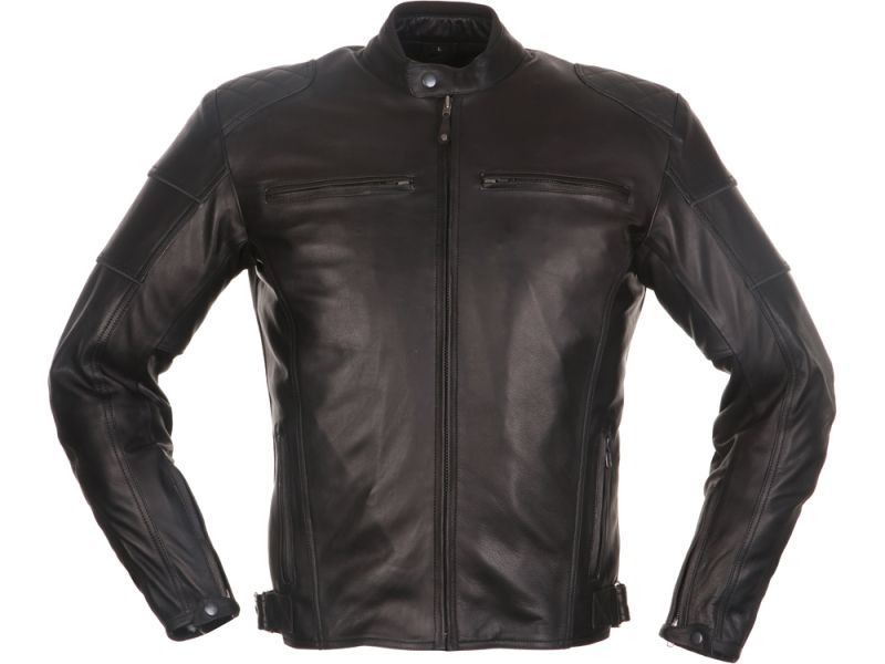 Jaqueta Modeka Ruvenil de Couro de Motocicleta