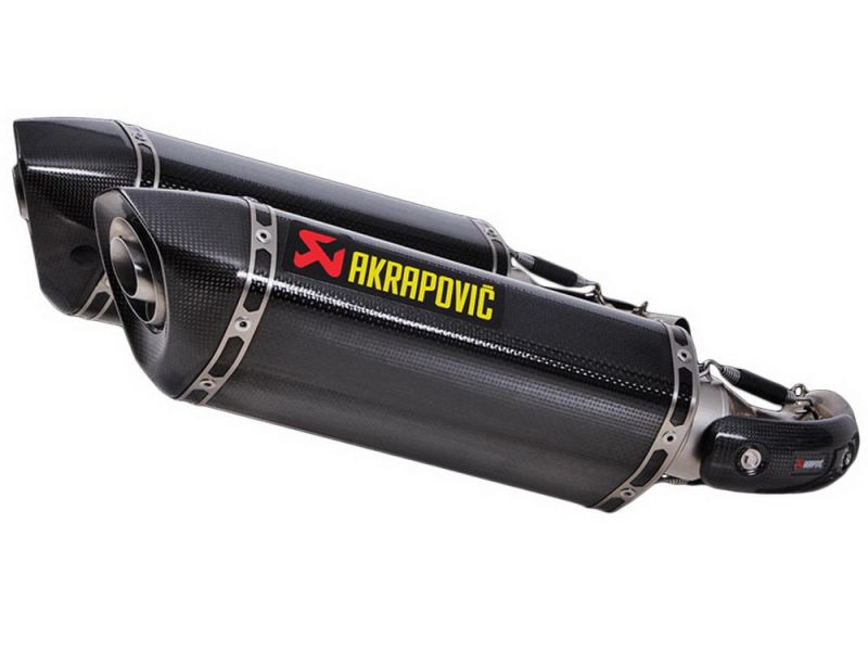 Akrapovic Escapamento Ducati Monster 696 (2008-2010) Monster 1100 / Monster 1100S (2009-2010) Carbono