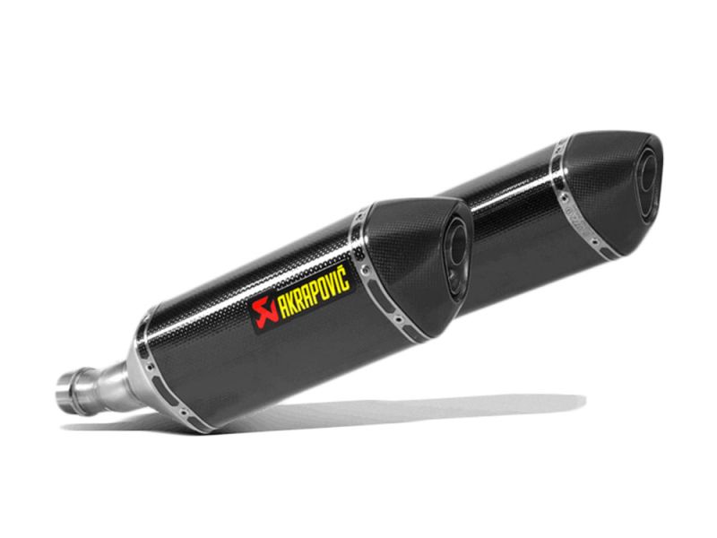 Akrapovic Linha Slip-On escape Kawasaki Z1000 (2014-2019) Carbono