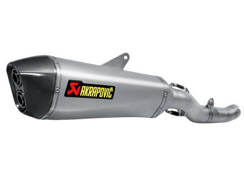Akrapovic Slip-On Exhaust Kawasaki 1400 GTR (2008) Titânio
