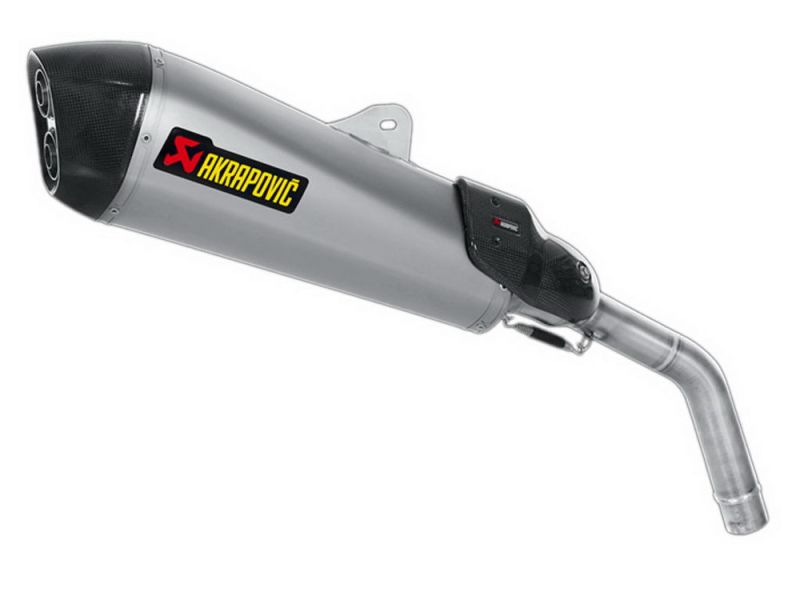 Akrapovic Tigre de Escapamento Triumph Tiger 800 (2011) Titânio