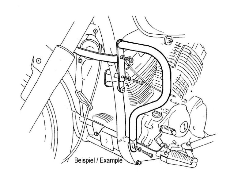 Hepco & Becker Motor Guard KTM 1090 Adventure (2017- | preto)