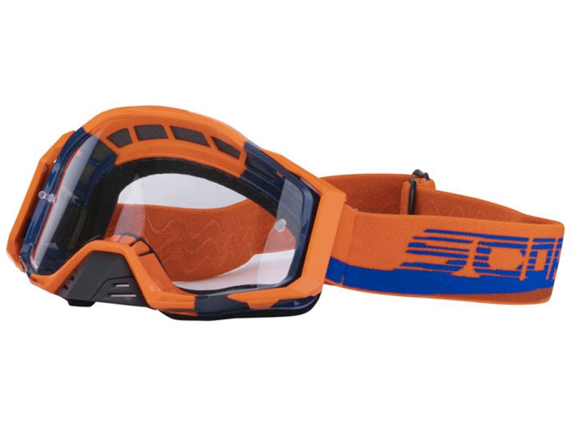 Óculos Scorpion Goggle E21 unissexo (laranja/azul)