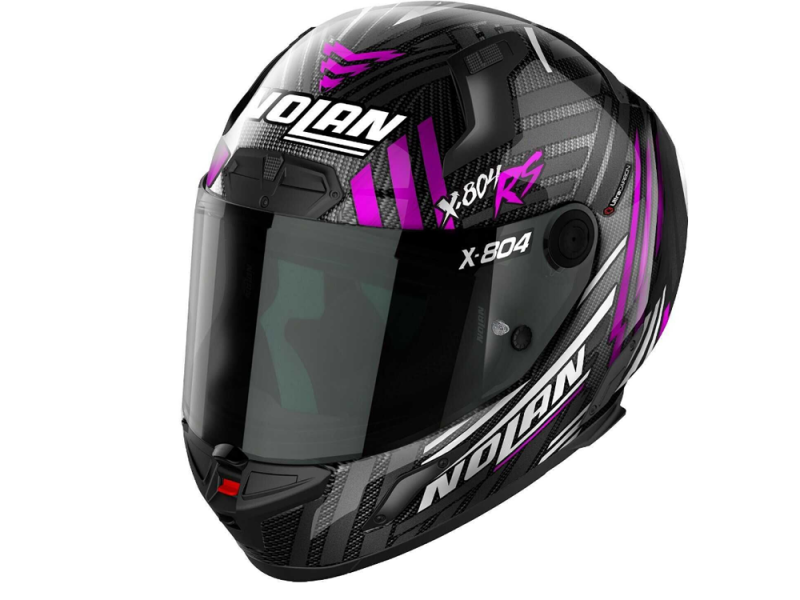 Nolan X-804 RS U.C. Spectre 021 Integralhelm (Carbon/Schwarz/Lila)