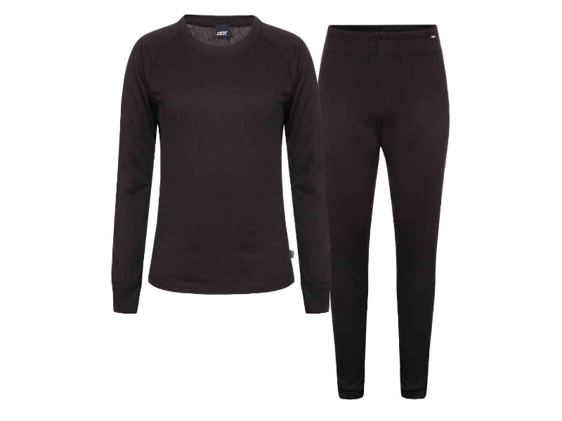 Rukka Markerina Set Langarmhemd + Hose Funktionsunterwäsche 2tlg. (Schwarz)