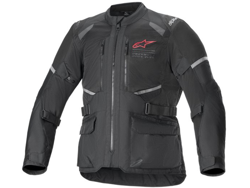 Alpinestars Andes Air Drystar Textiljacke (Schwarz)