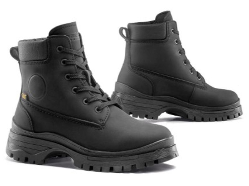 Falco Zarah Motorradstiefel Lady (Schwarz)