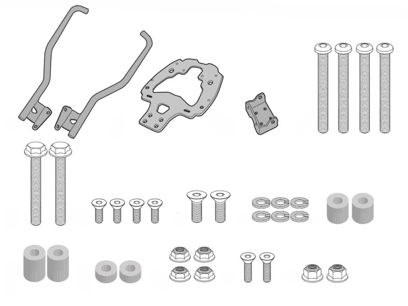 GIVI Porta-bagagens SR BMW G310R (2017-)