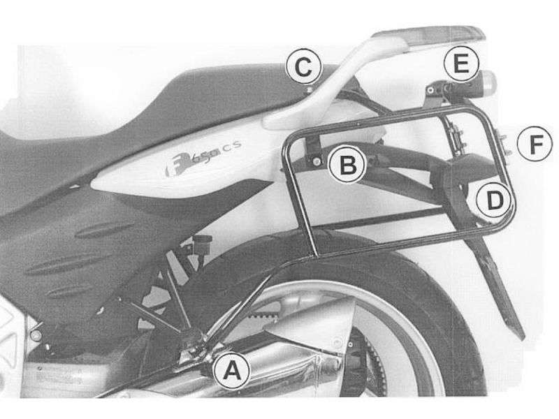 Hepco & Becker Porta-bagagens BMW F 650 CS