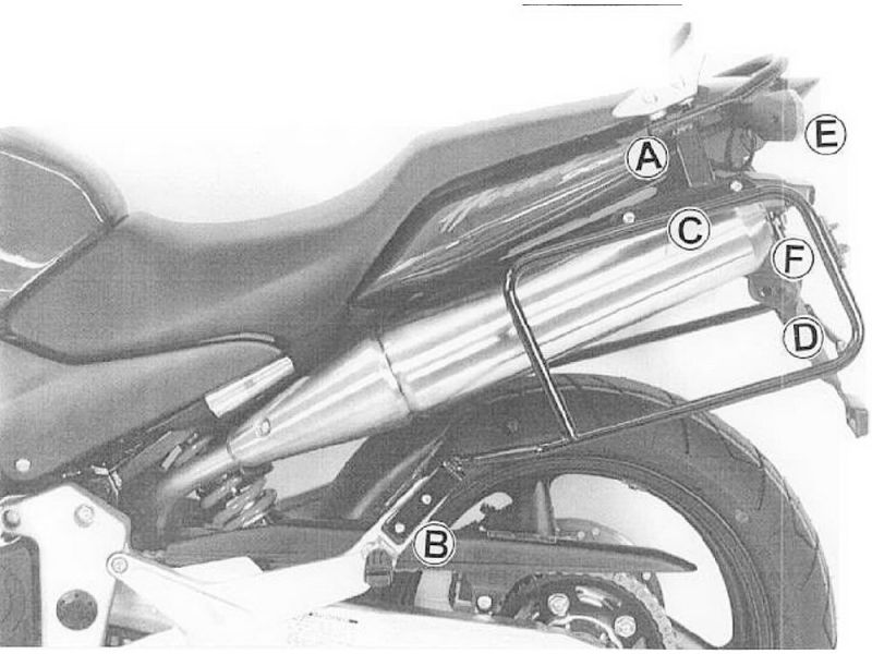 Hepco & Becker Porta-bagagens Honda CB 900 Hornet
